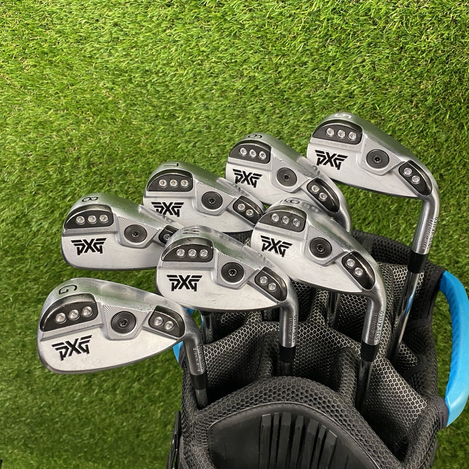 PXG 0311 XP GEN 5 Forged/Milled Iron Set 5-Pw-Gw ⛳️ OBAN CT-115 Steel Shaft RH