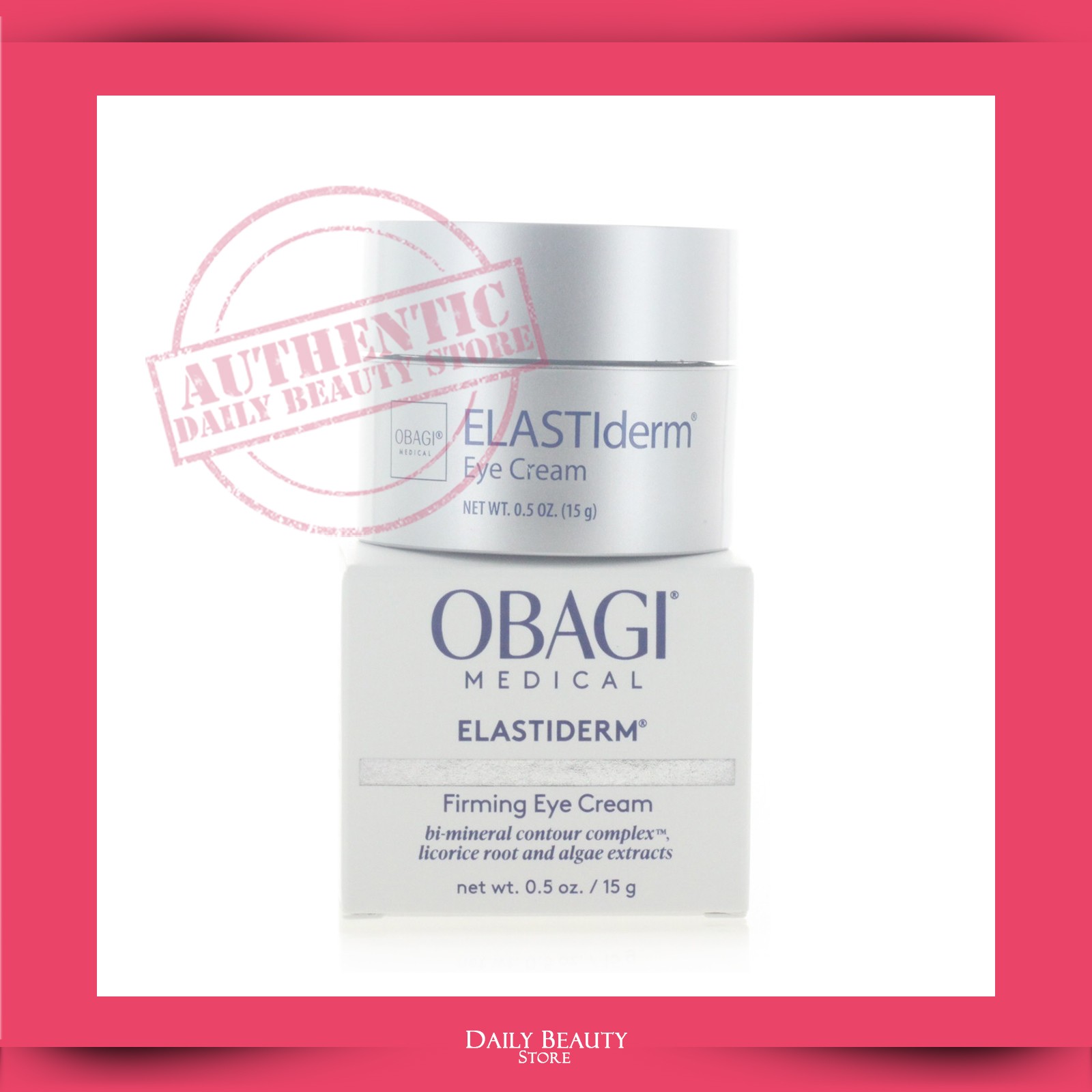 Obagi Elastiderm Eye Cream 15g 0.5oz NEW IN BOX AUTHENTIC FAST SHIP Obagi Elastiderm Eye Cream 15g 0.5oz NEW IN BOX AUTHENTIC FAST SHIP