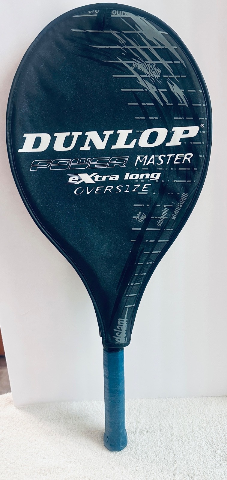 Dunlop Power Master Extra Long Oversize Vibrotech Tennis Racket No4. 4-1/2\ Dunlop Power Master Extra Long Oversize Vibrotech Tennis Racket No4. 4-1/2\