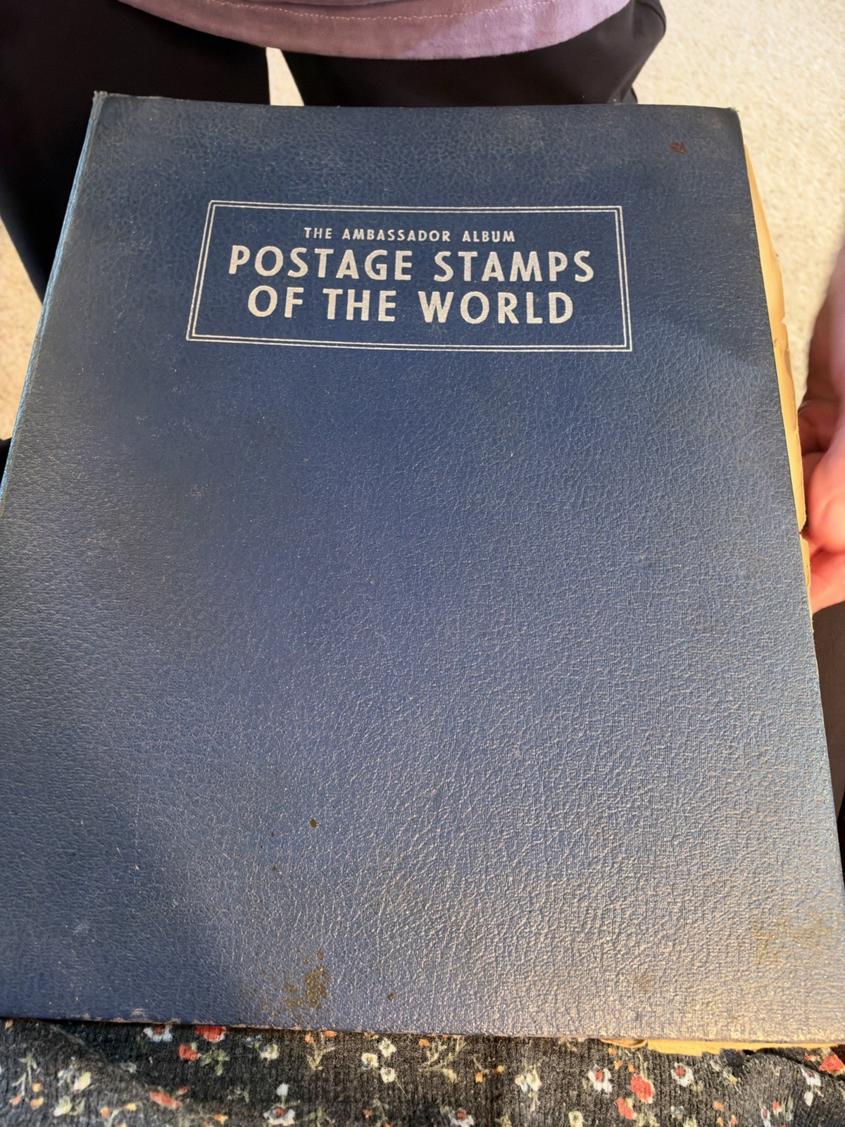 Ambassador Album Worldwide Used Stamps In Album