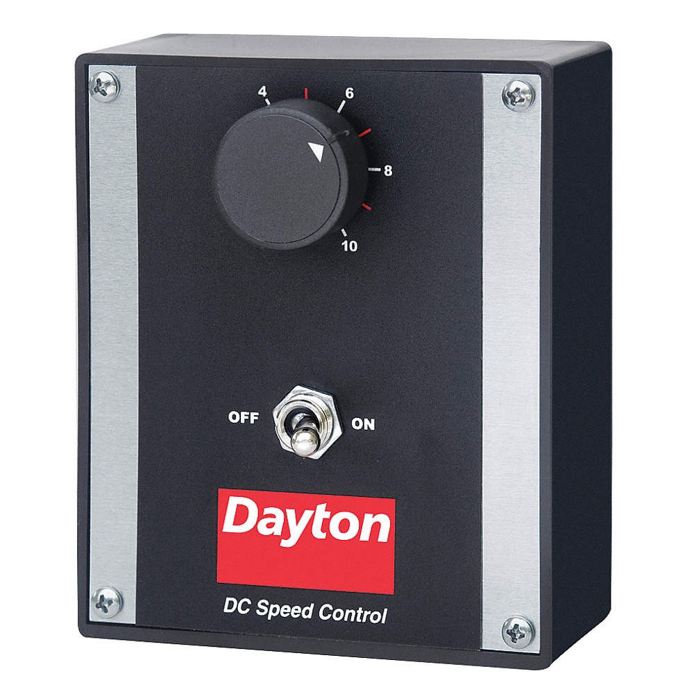 DAYTON 4Z527 DC Speed Control,0 to 90/180V DC,2 A 4Z527