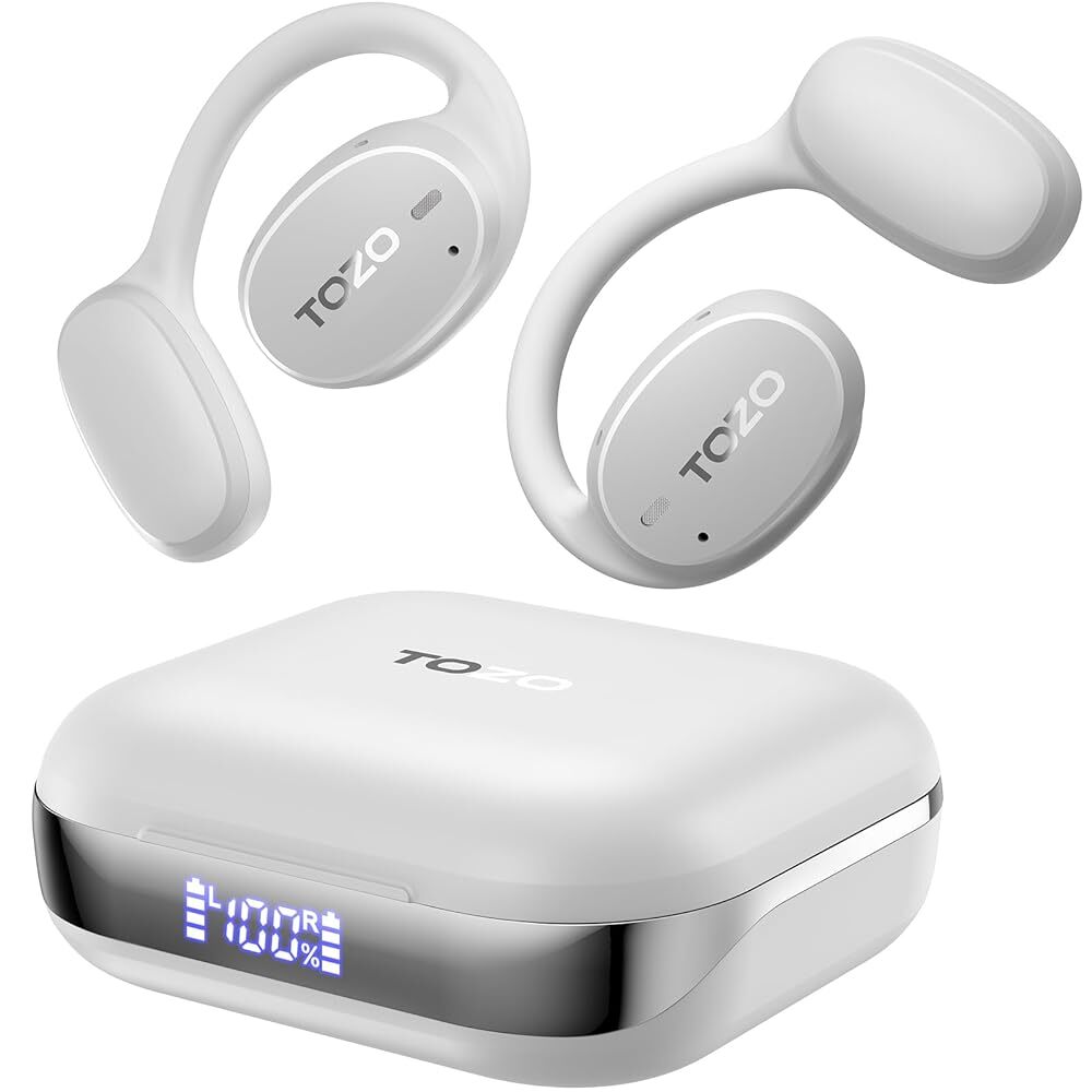 TOZO OpenEgo True Wireless Open Ear Headphone Earhooks Sport Earbuds TOZO OpenEgo True Wireless Open Ear Headphone Earhooks Sport Earbuds