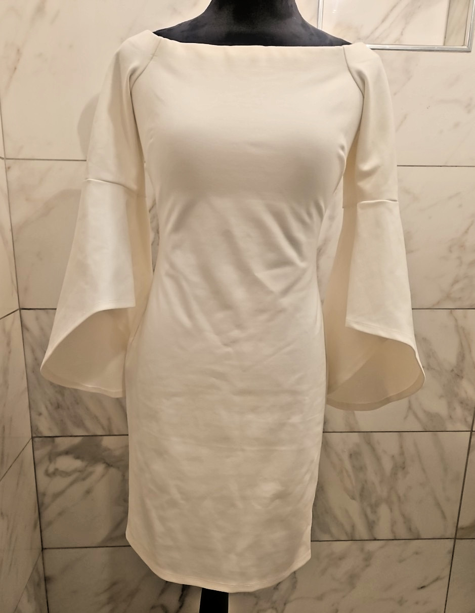 NWT Gianni Bini Ivory Dress M Medium | Beach Courthouse Wedding | MSRP $109