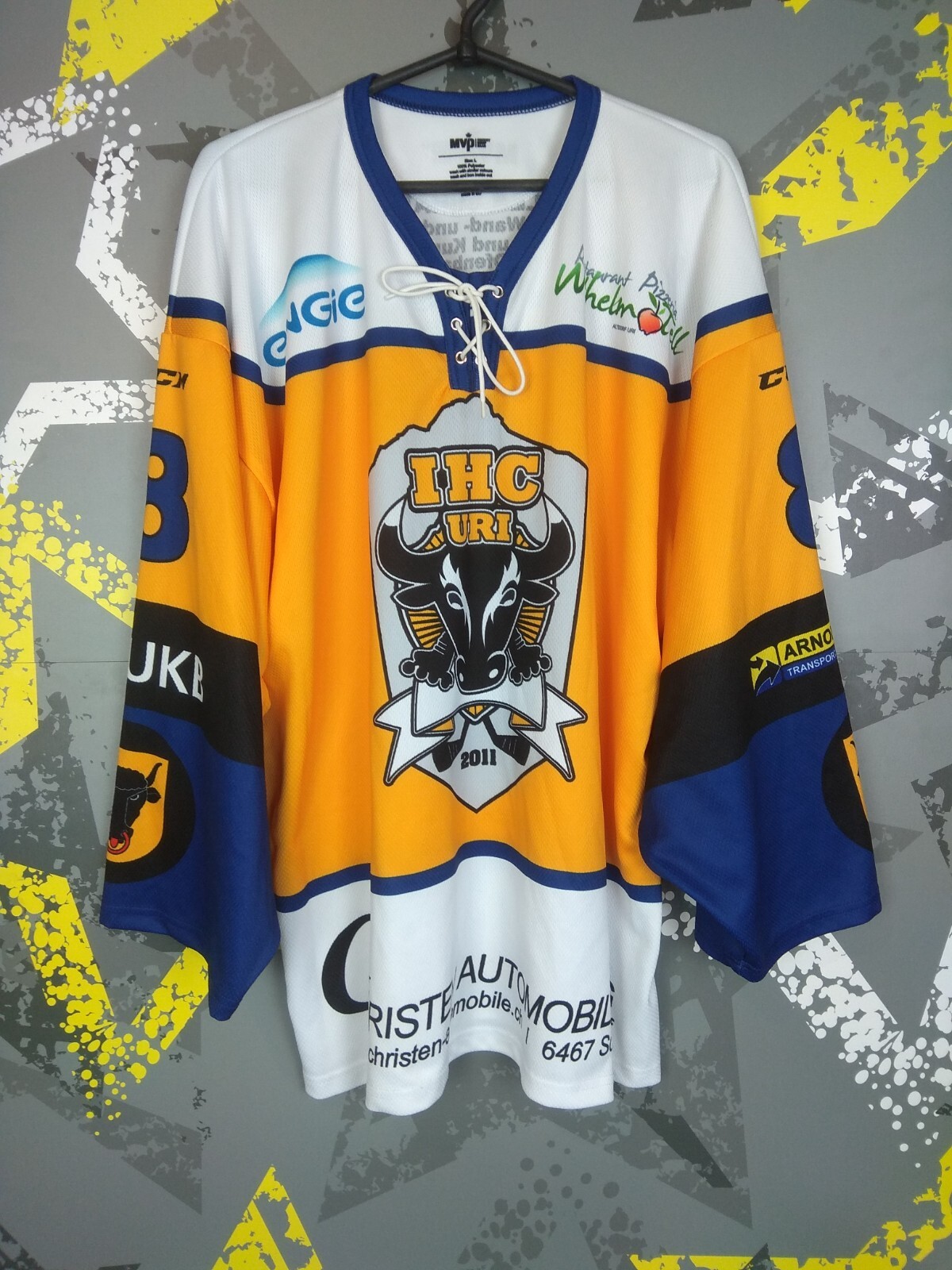 Kempf IHC Uri Jersey LARGE Hockey Shirt MVP ig93