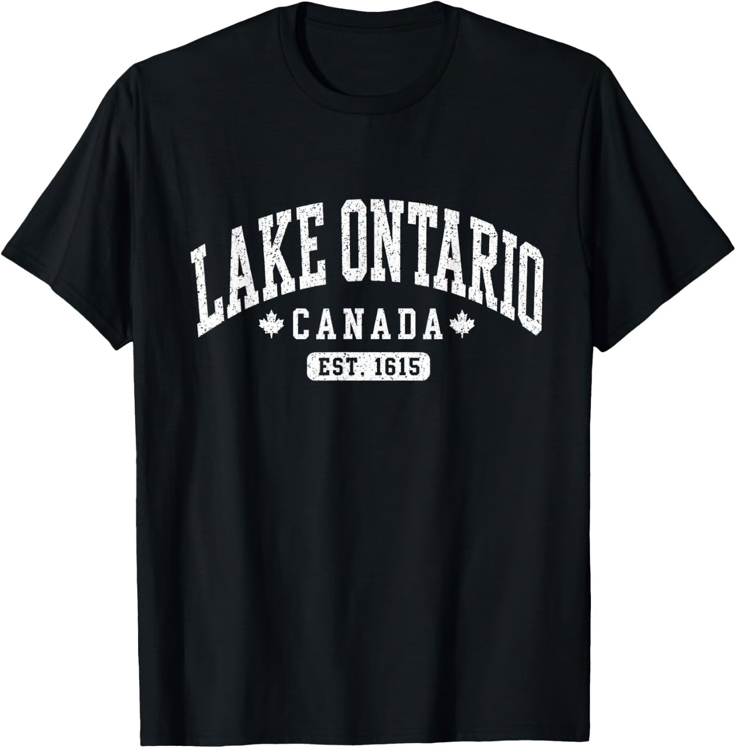 Lake Ontario Canada Vintage EST 1615 Canadian Pride T-Shirt