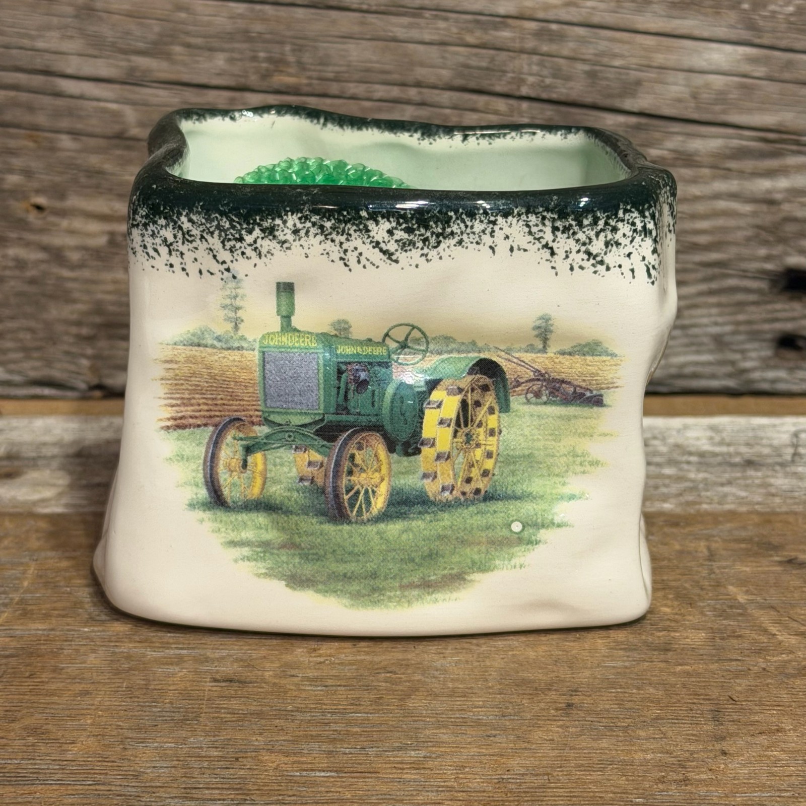 1990s-2000s Gibson, John Deere, Scrubby Holder, Porcelain
