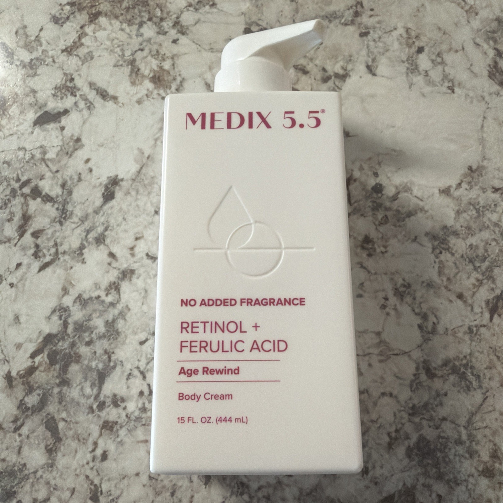 Medix 5.5 Retinol Ferulic Acid Body Cream Age Rewind Fragrance Free 15oz 444ml Medix 5.5 Retinol Ferulic Acid Body Cream Age Rewind Fragrance Free 15oz 444ml