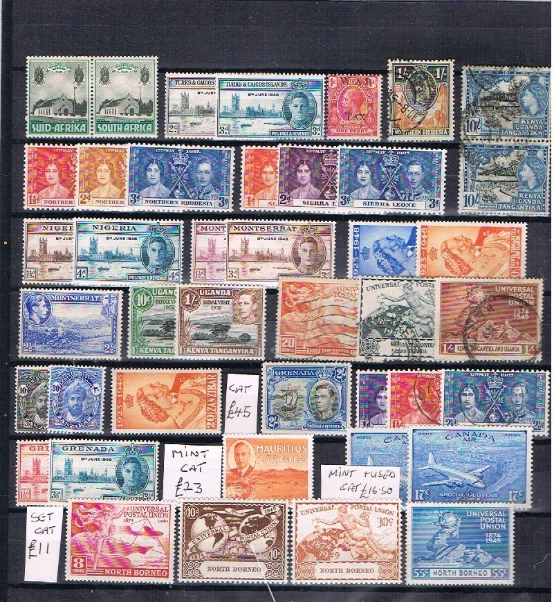 british commonwealth mint and used on stockpage british commonwealth mint and used on stockpage