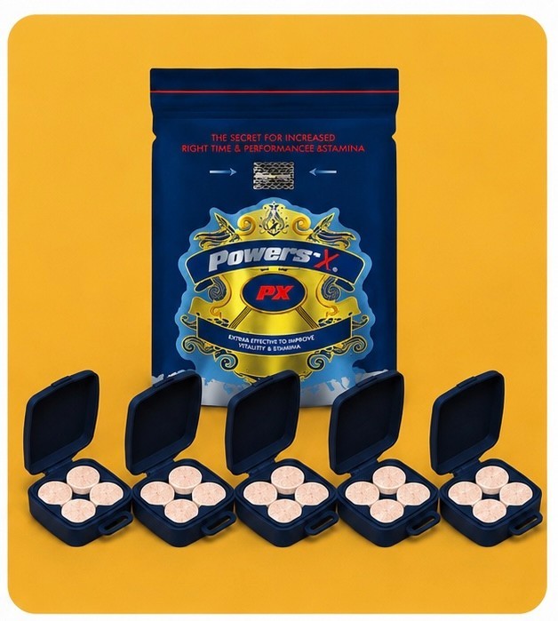 Powers'X 20 Tablets Longer Sex Time Herbal Power Performance  Booster