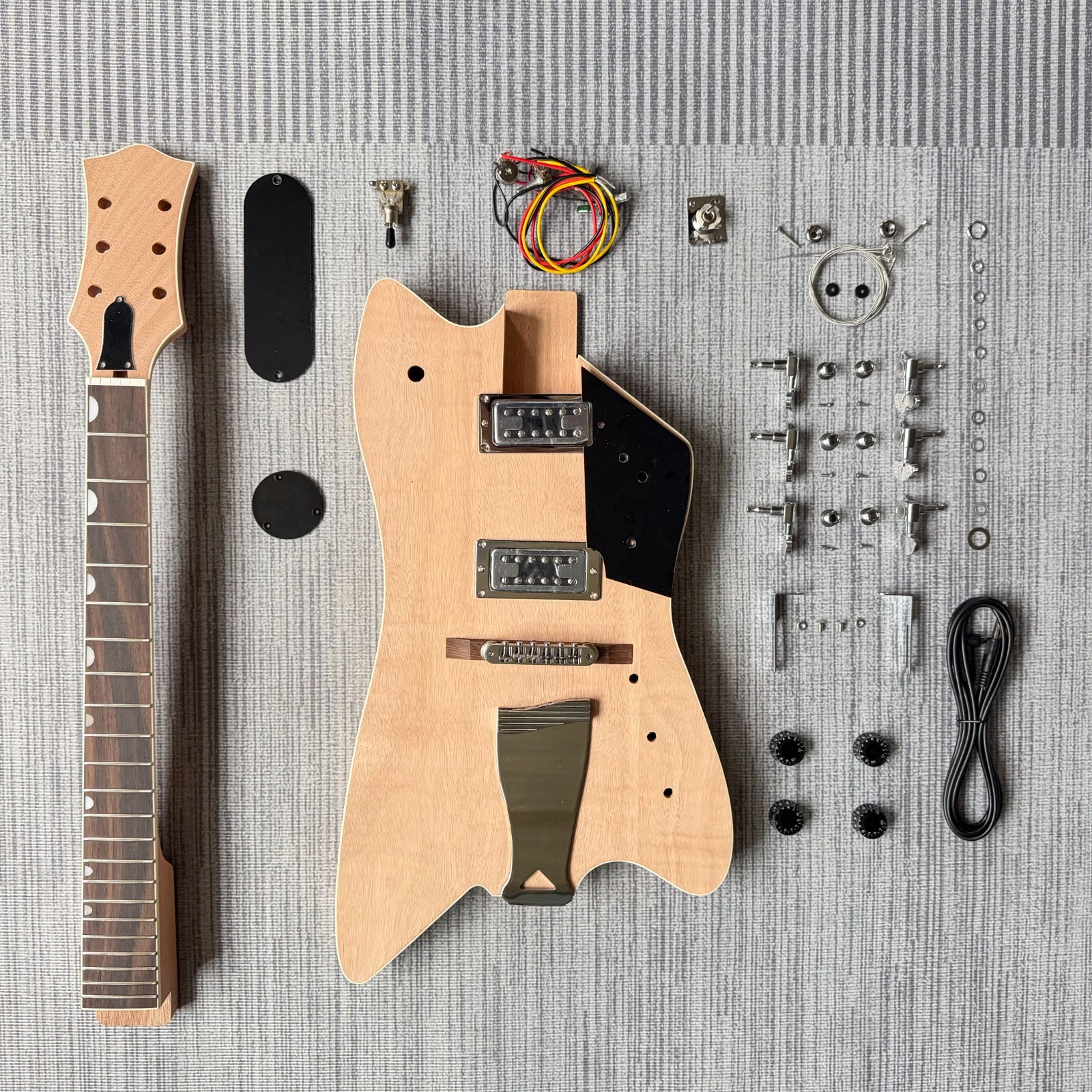 DIY Electric Guitar Kit Gretsch G6199 Billy-BO Jupiter Mohagany Body All Parts DIY Electric Guitar Kit Gretsch G6199 Billy-BO Jupiter Mohagany Body All Parts