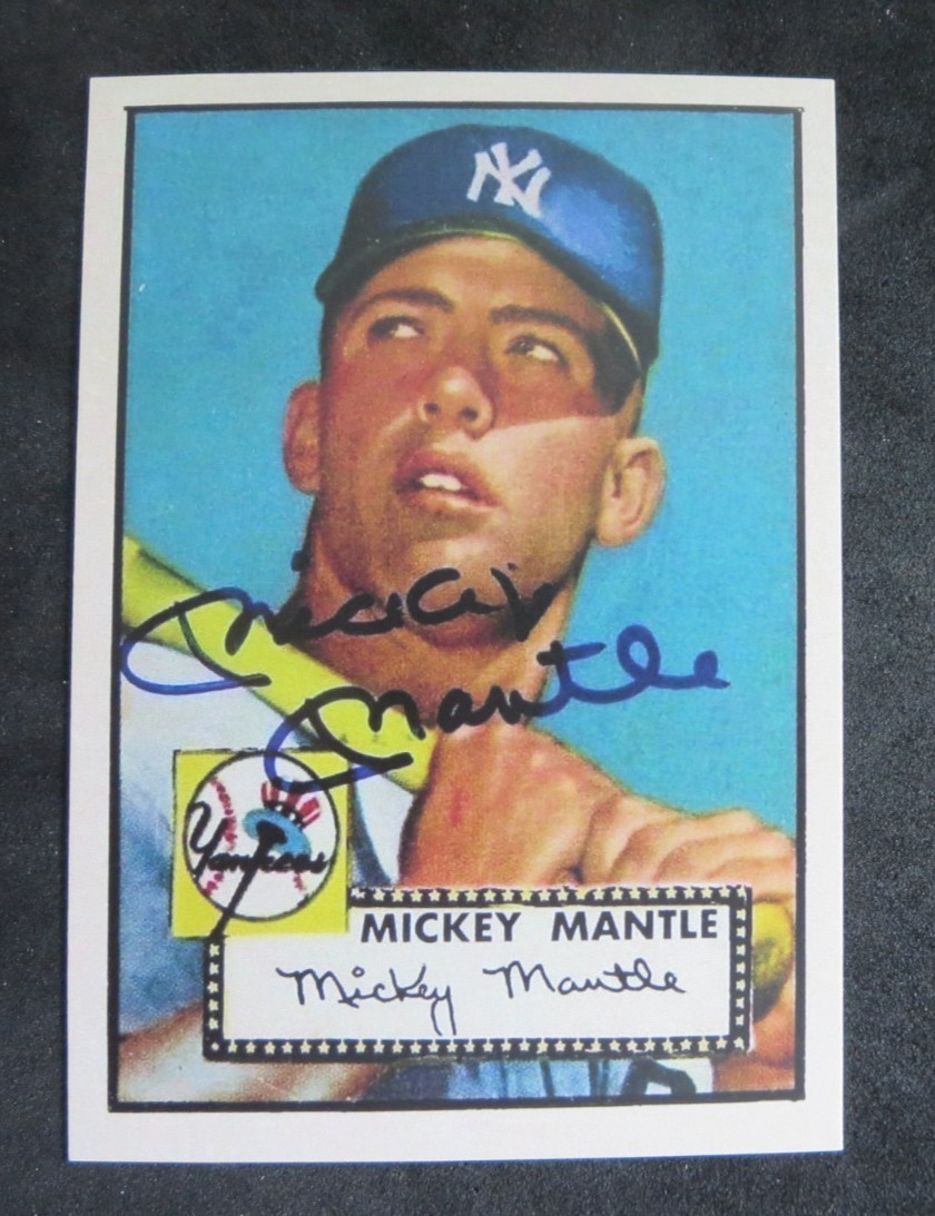 Mickey Mantle 1952 New York Yankees READ DESCRIPTION Mickey Mantle 1952 New York Yankees READ DESCRIPTION