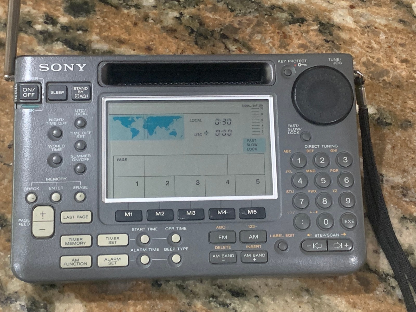 Sony ICF-SW55 LW/MW/SW/AM/FM Stereo Reciever Short Wave Radio NICE Sony ICF-SW55 LW/MW/SW/AM/FM Stereo Reciever Short Wave Radio NICE