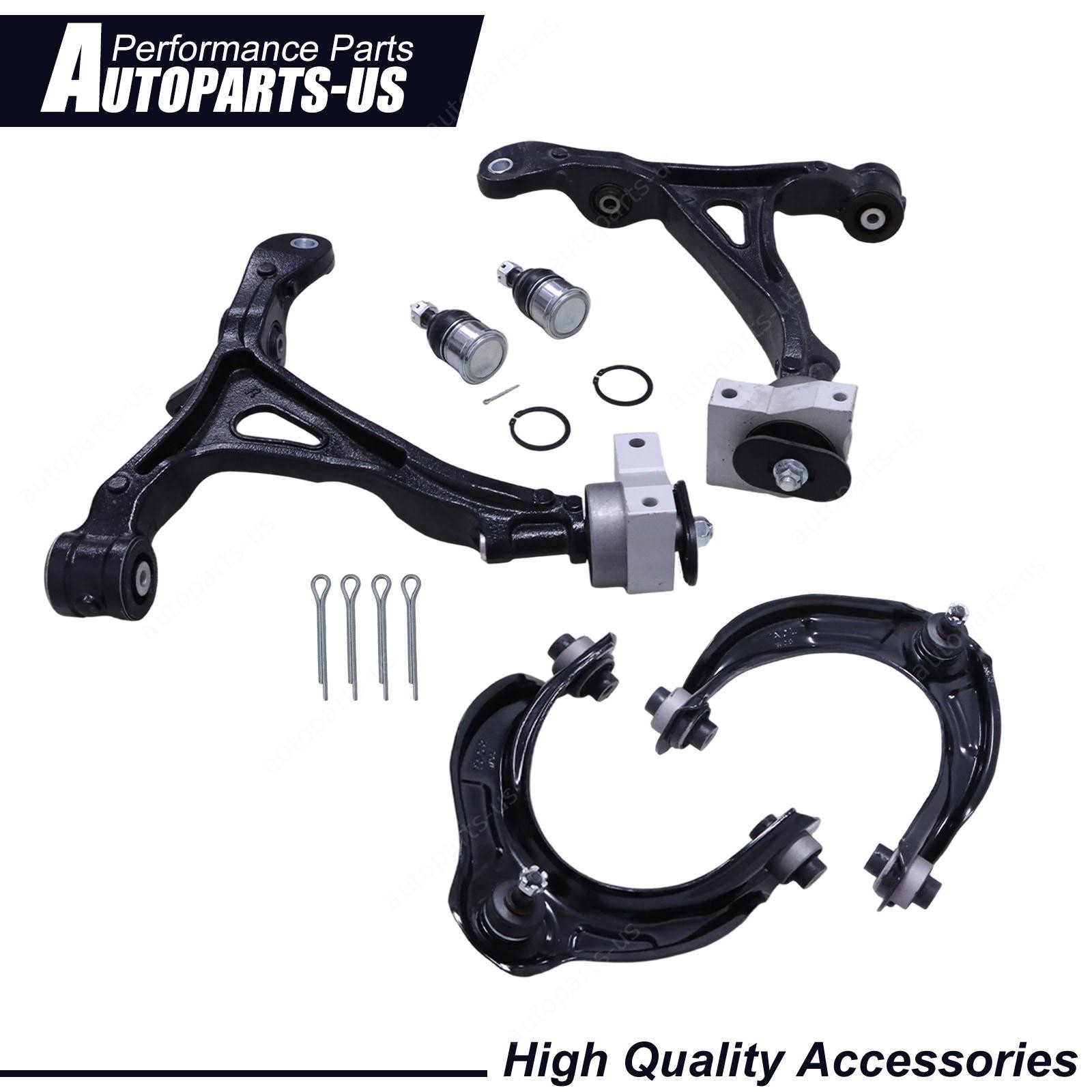 Fits 09-14 ACURA TL 6* Front control arms+ Lower ball joints+ stab bar links