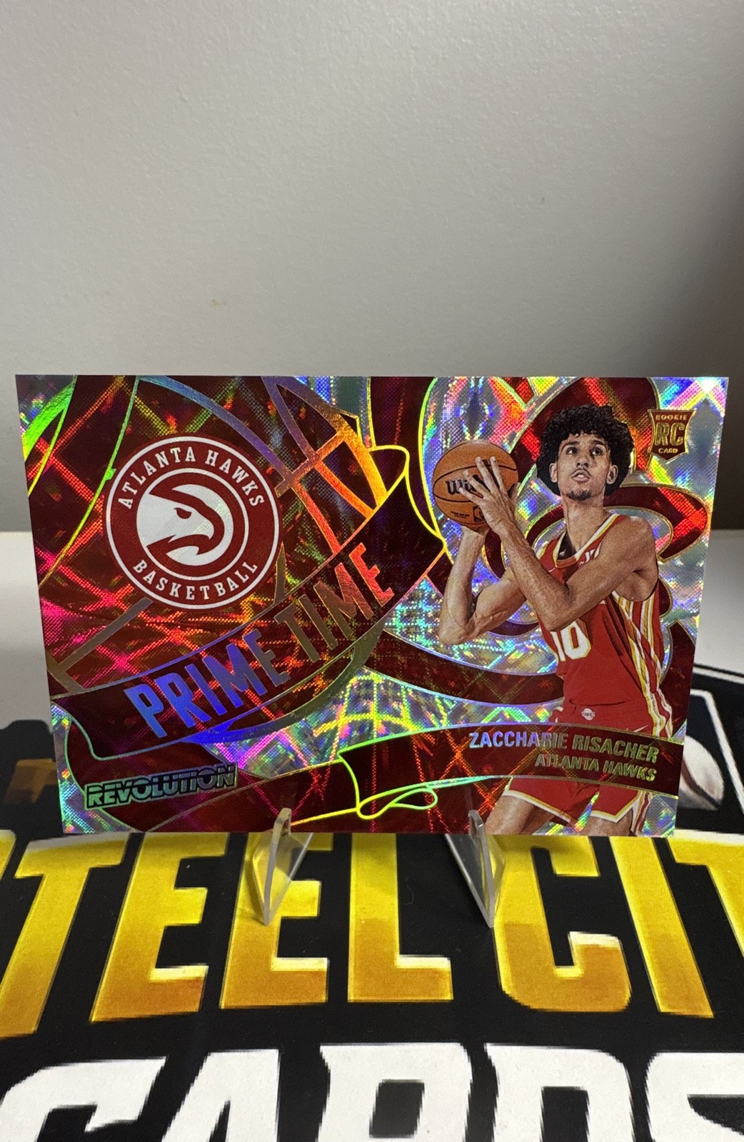 2024-25 Panini - Prime Time Performers Zaccharie Risacher #2 (RC) Case Hit SSP 2024-25 Panini - Prime Time Performers Zaccharie Risacher #2 (RC) Case Hit SSP