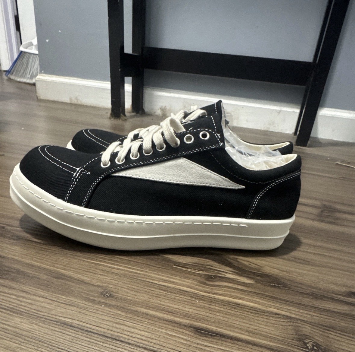 (2026) Rick Owens DRKSHDW Vans ‘Black’ - Size 10 US / 43 EU (FAST SHIPPING ‼️)