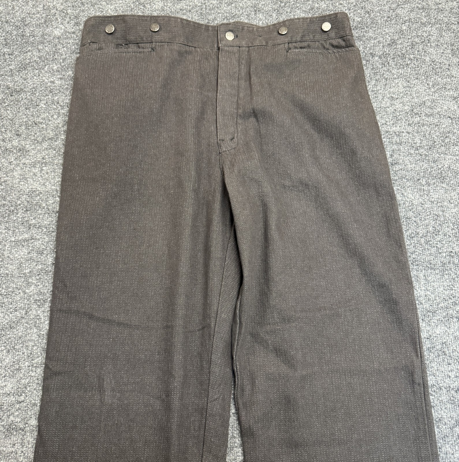 Vintage Wah Maker Frontier Jeans Cinch Buckle Back Old West USA Jeans Sz 42 Vintage Wah Maker Frontier Jeans Cinch Buckle Back Old West USA Jeans Sz 42