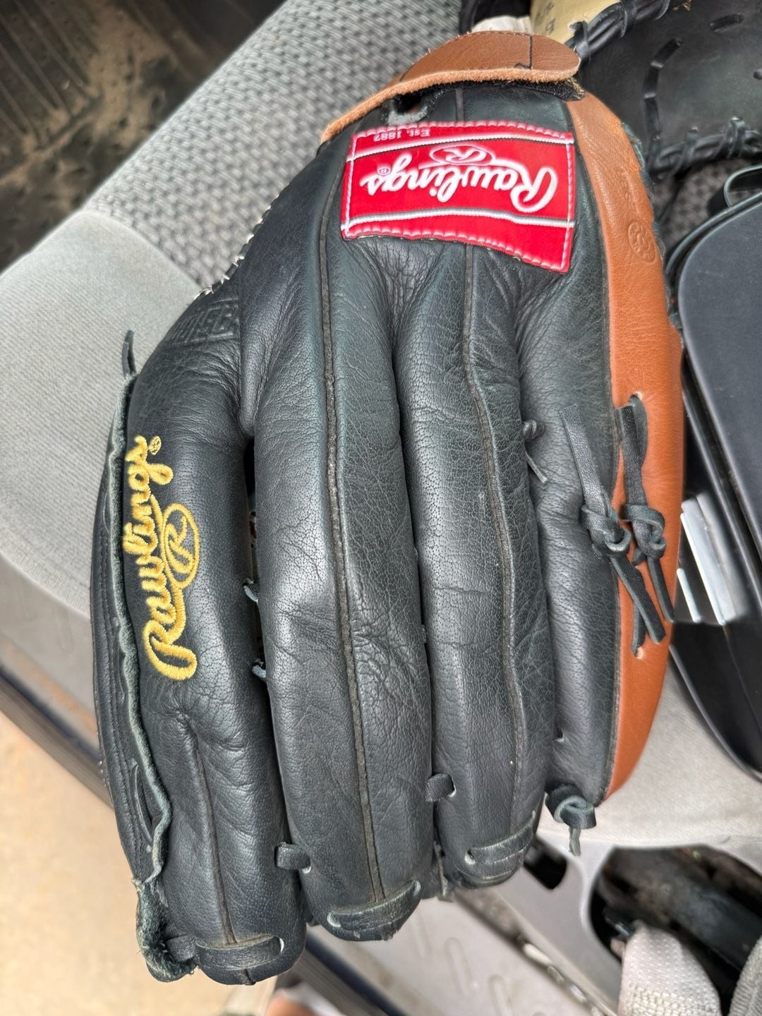 Rawlings Renegade Baseball Glove Black Brown Rawlings Renegade Baseball Glove Black Brown