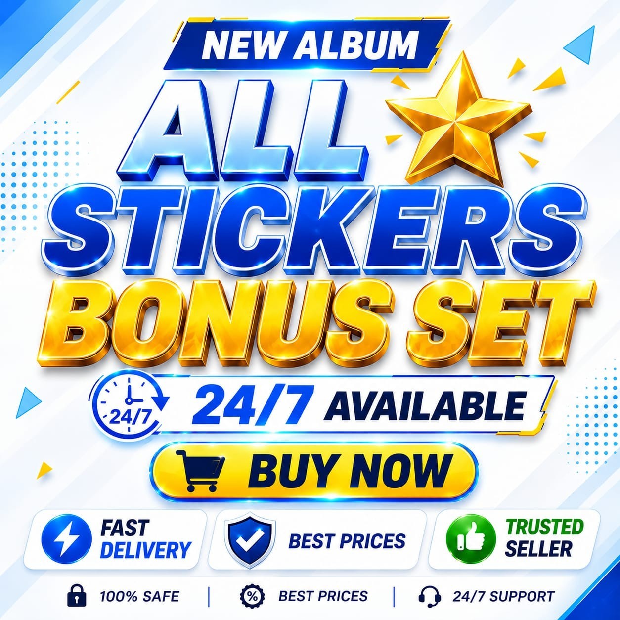 MOGO Stickers BONUS SET Go For Monopoly Go SUPER FAST DELIVERY