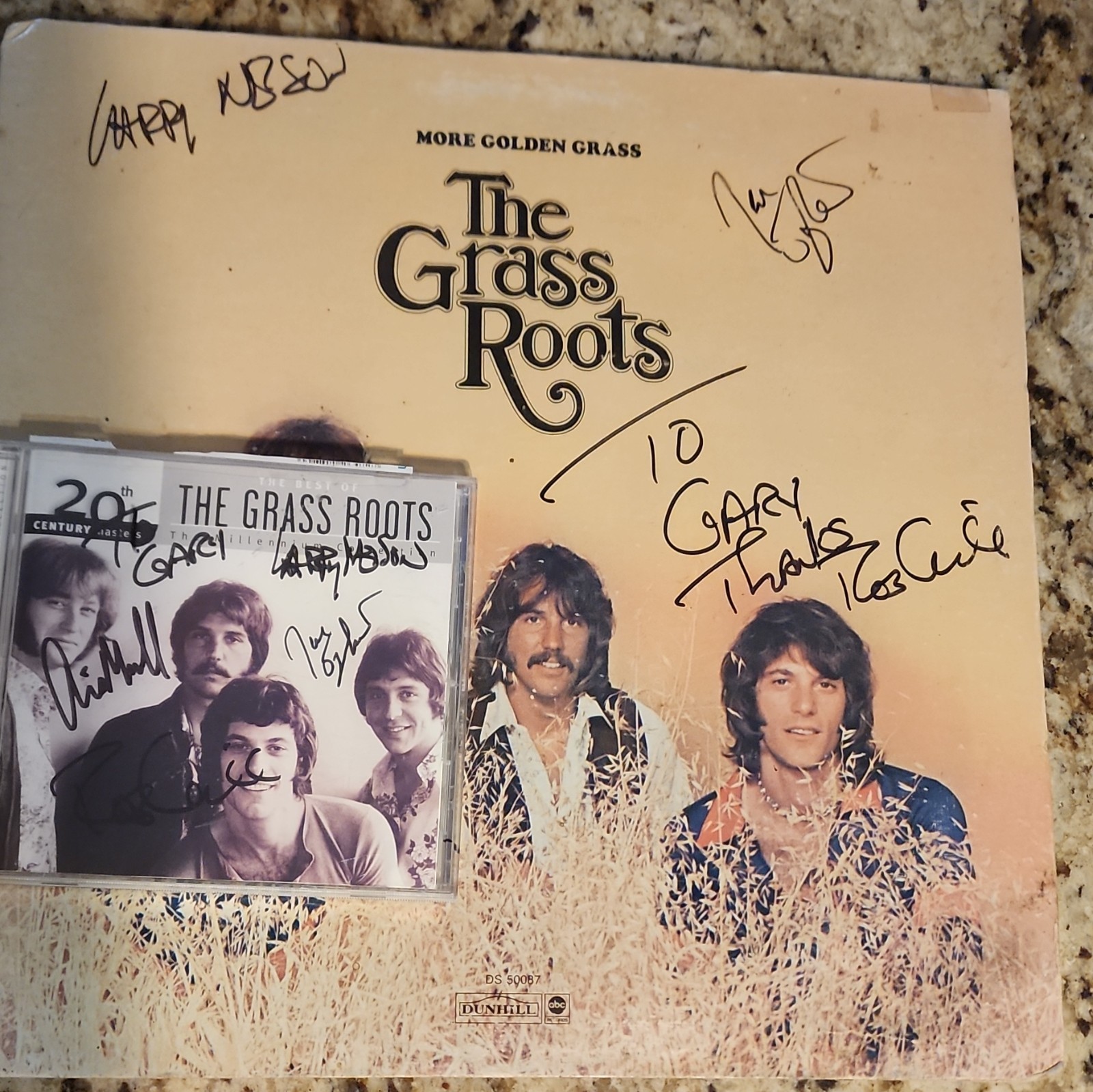 The Grass Roots More Golden Grass Signed Original Music Record The Grass Roots More Golden Grass Signed Original Music Record