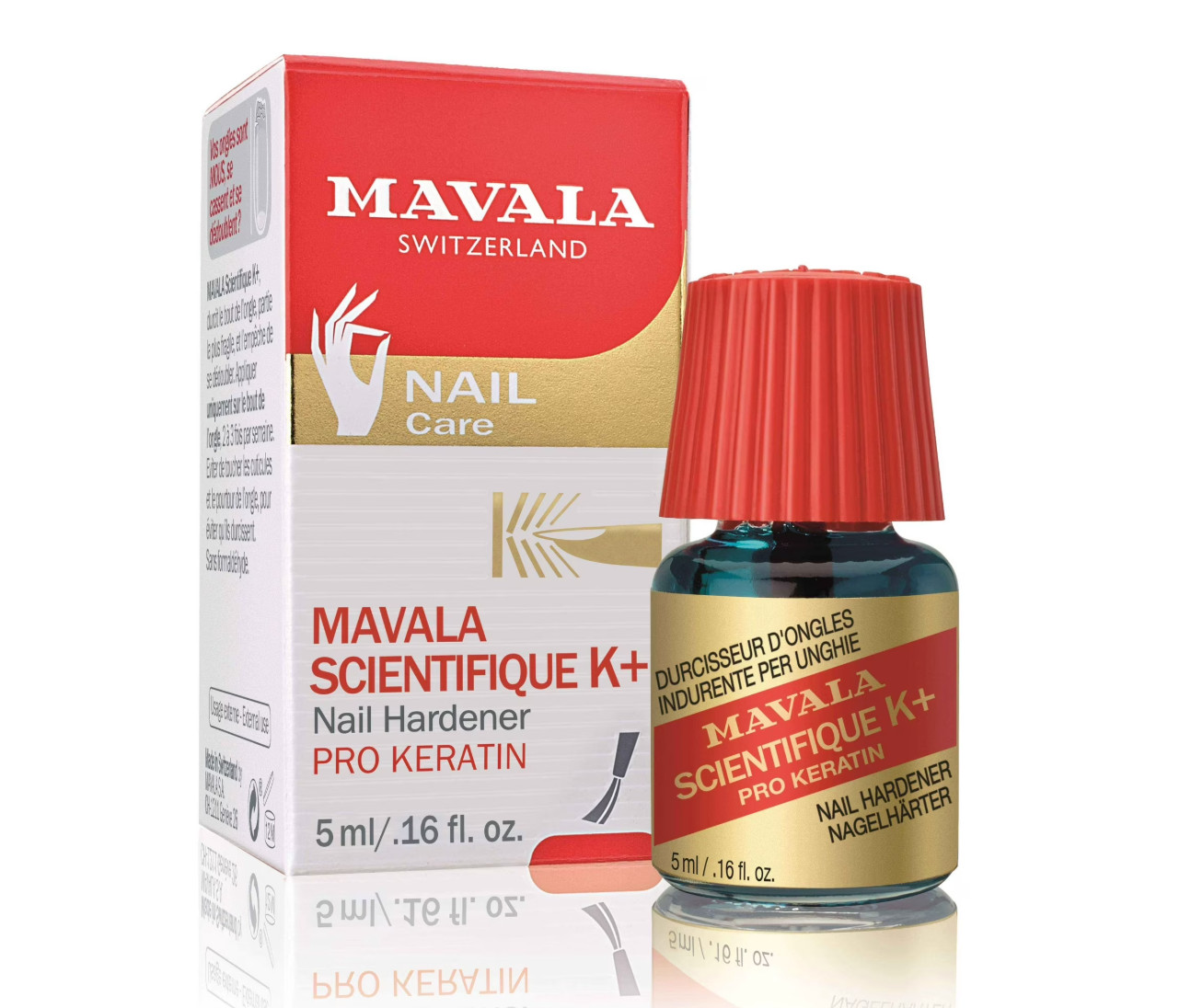 Mavala Switzerland Scientifique K+ Nail Hardener Pro Keratin 0.16oz/5ml, NEW Mavala Switzerland Scientifique K+ Nail Hardener Pro Keratin 0.16oz/5ml, NEW