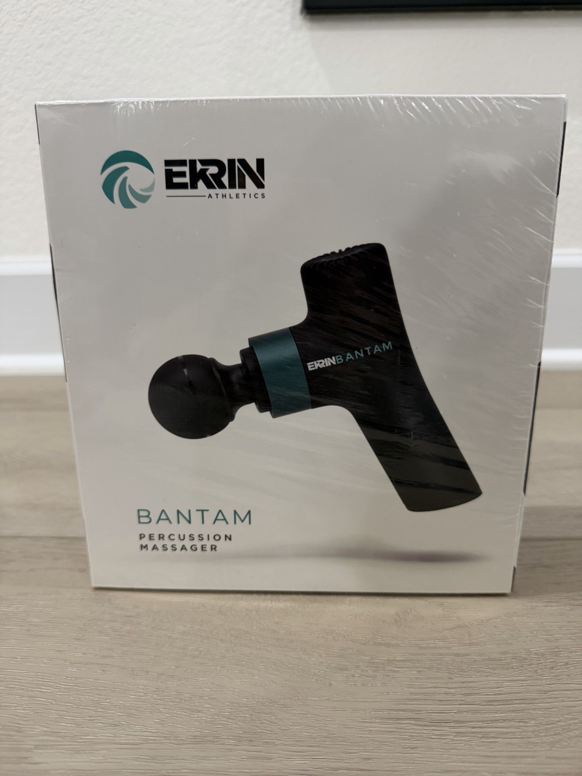 Ekrin Athletics Bantam Percussion Massage Gun Cordless Handheld Black 4 Heads Ekrin Athletics Bantam Percussion Massage Gun Cordless Handheld Black 4 Heads