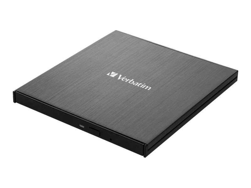 Verbatim Slimline Blu-ray Writer USB 3.2 GEN 1 USB-C Ultra HD 4K 43888