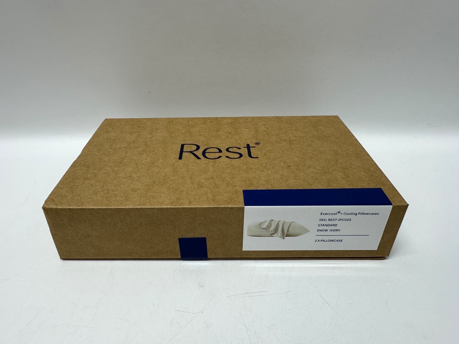 Rest Evercool+ Cooling Pillowcases STANDARD Snow Ivory 2pcs