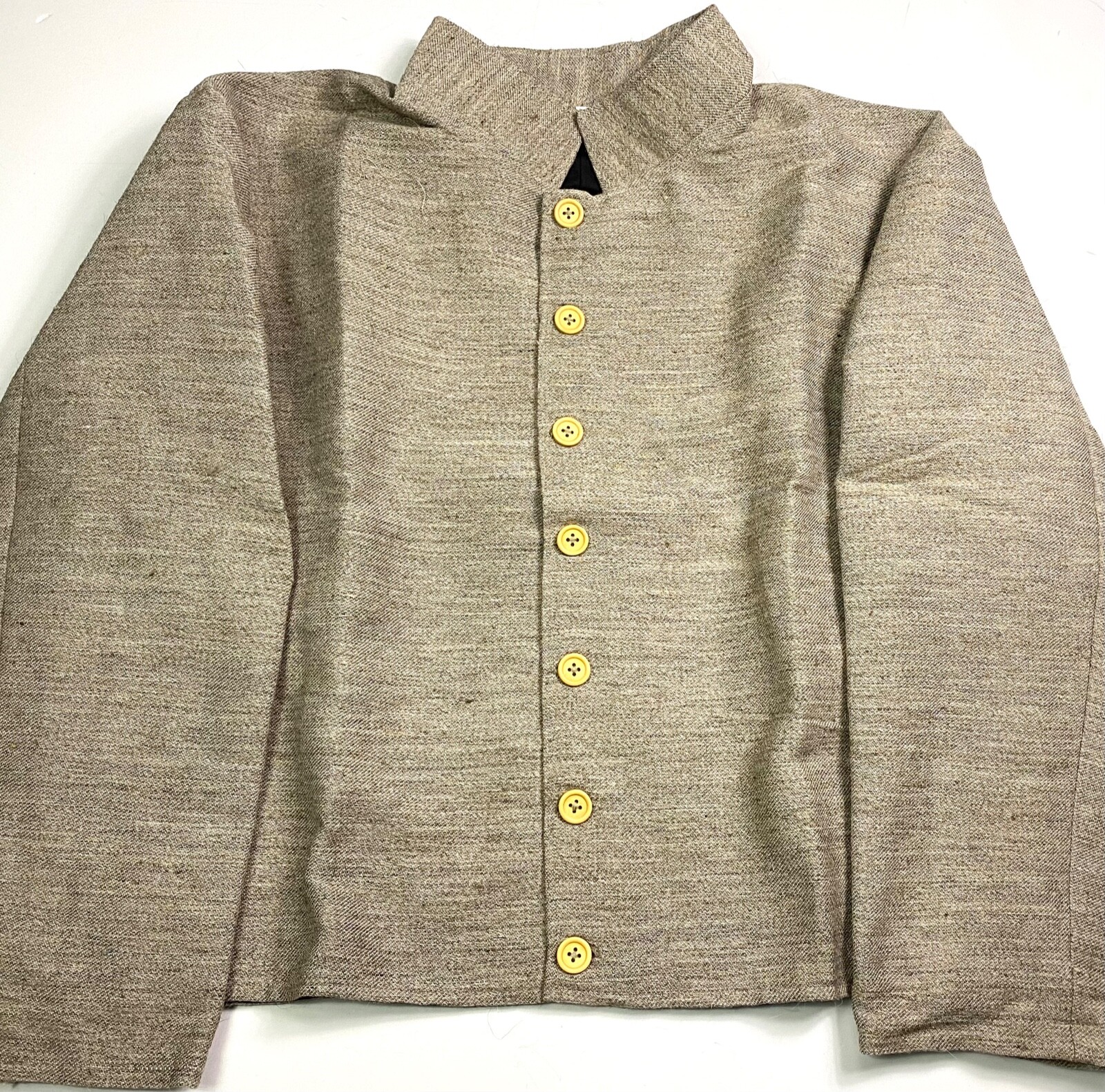 CIVIL WAR CS CSA CONFEDERATE INFANTRY JEAN WOOL SHELL JACKET-2XLARGE 50R