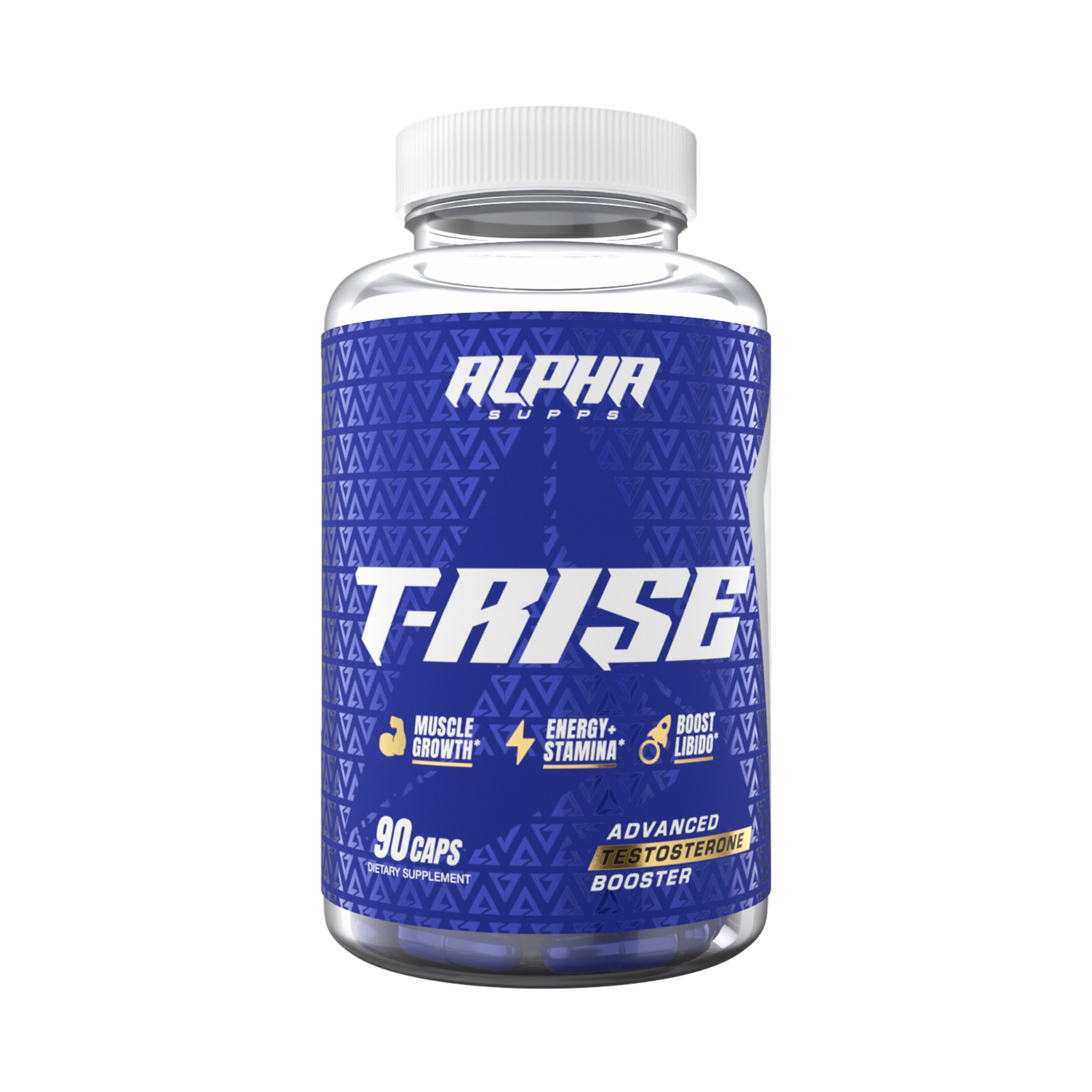 ALPHA SUPPS T-RISE Premium Testosterone Booster Men Muscle Libido Energy 90 Caps ALPHA SUPPS T-RISE Premium Testosterone Booster Men Muscle Libido Energy 90 Caps