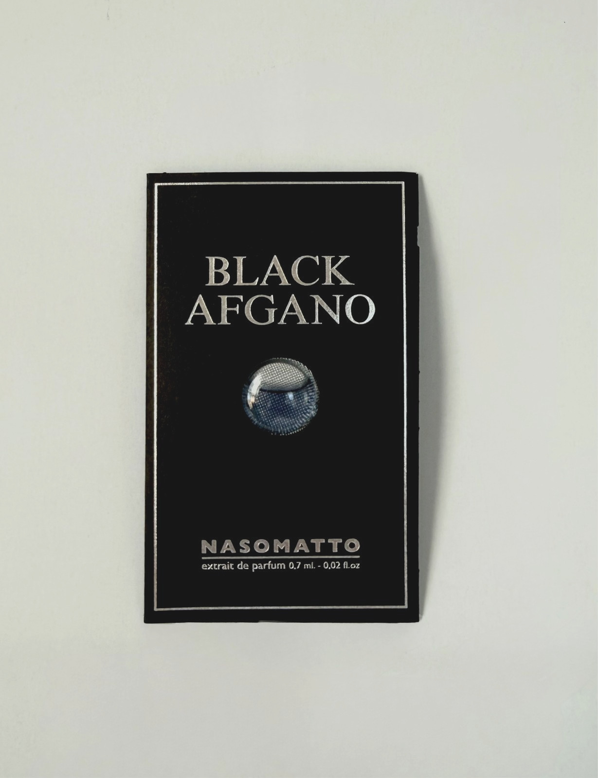 Nasomatto BLACK AFGANO  EXTRAIT DE PARFUM Sample Vial 0.7ML/0.02 OZ