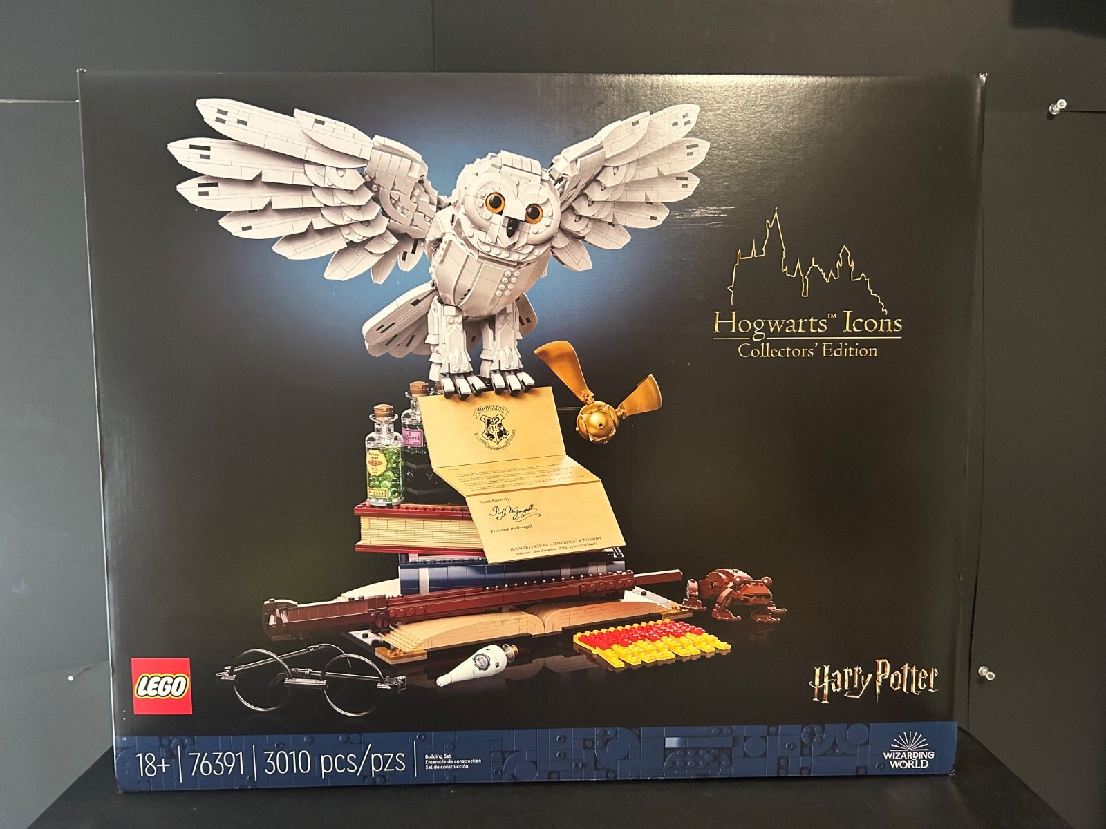Lego Harry Potter Hogwarts Icons Collectors\' Edition 76391 20th Anniversary NEW