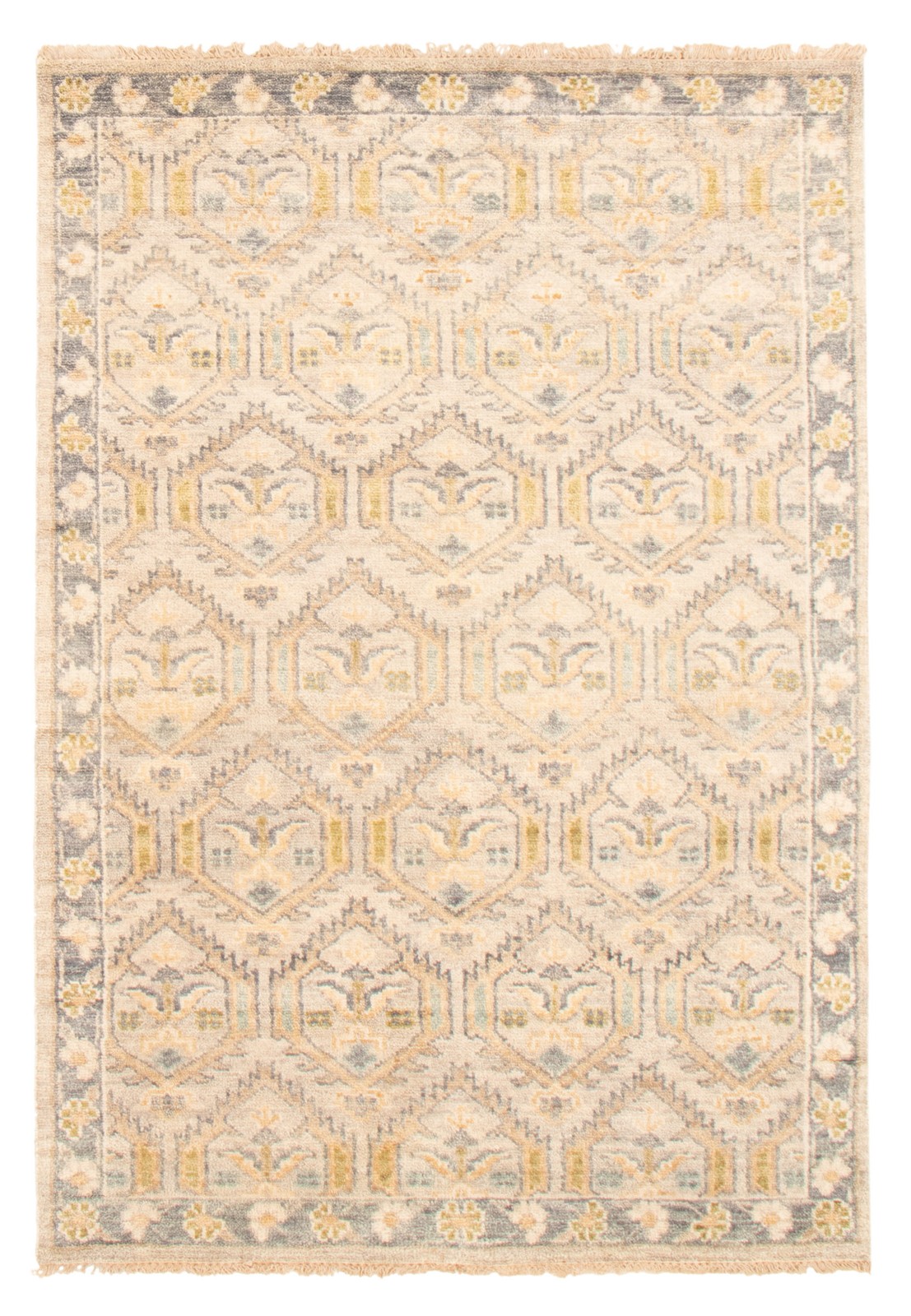 Traditional Hand Knotted Area Rug 6\'0\