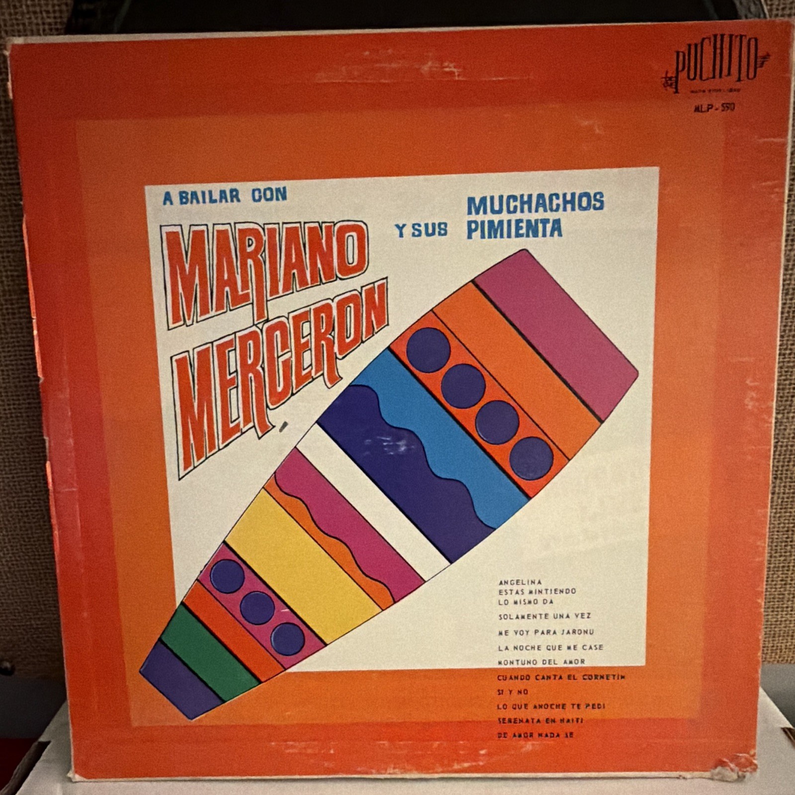 Puchito Records A Bailar Con Mariano Merceron LP 12 Puchito Records A Bailar Con Mariano Merceron LP 12