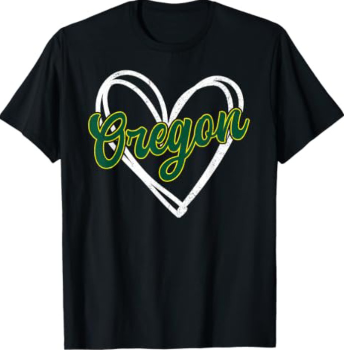 Oregon OR Vintage Athletic Blue Sports Design Style 80s 90s T-Shirt Oregon OR Vintage Athletic Blue Sports Design Style 80s 90s T-Shirt
