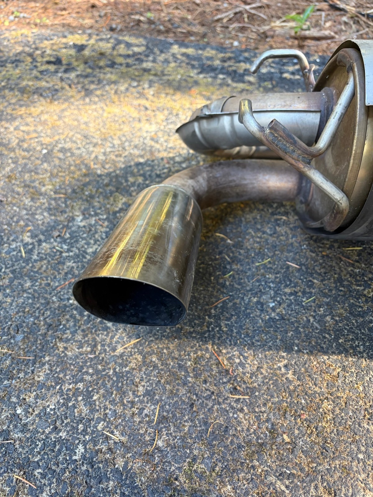 1995 Acura NSX OEM Factory Exhaust Muffler End Piece - Original Take-Off