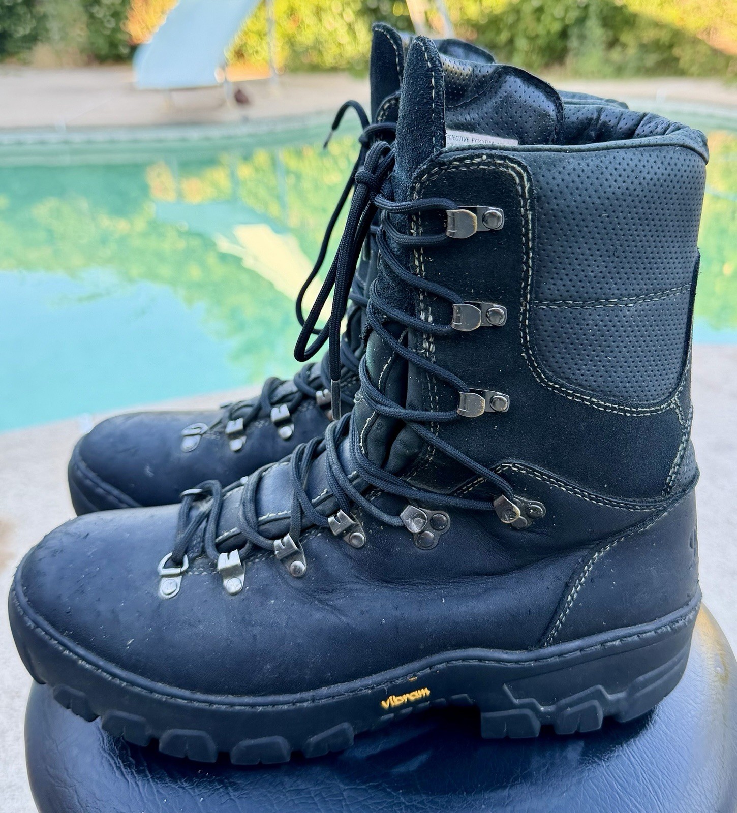 Danner Wildland Tactical Firefighter Boots 18054 WTF 8” Black Smooth Out US 11 D Danner Wildland Tactical Firefighter Boots 18054 WTF 8” Black Smooth Out US 11 D