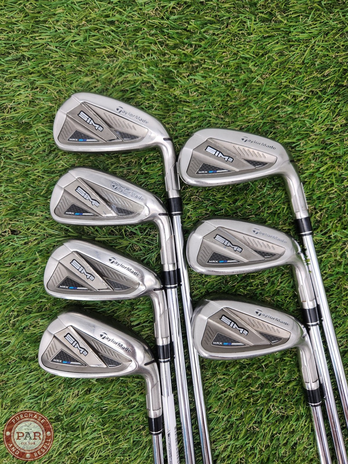 2021 TAYLORMADE SIM2 MAX IRON SET 5-GW REG KBS MAX MT 85-R VERYGOOD