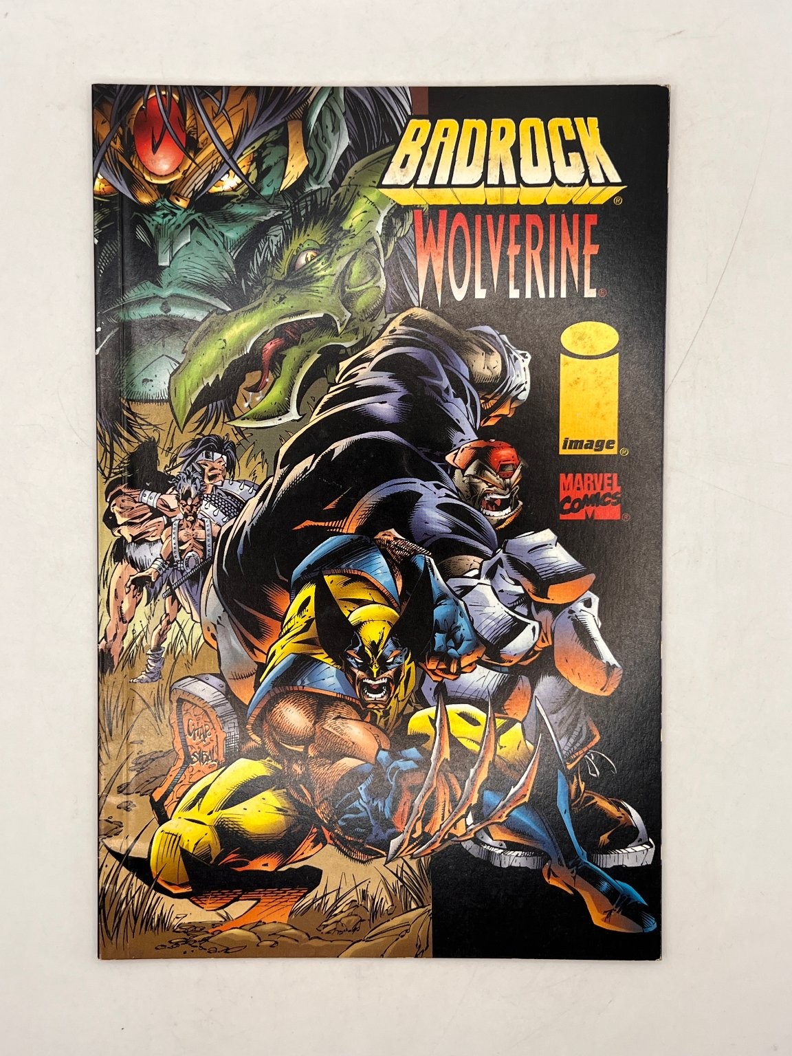Badrock Wolverine Image Comics #1 June 1996 Rob Liefeld Marvel Crossover