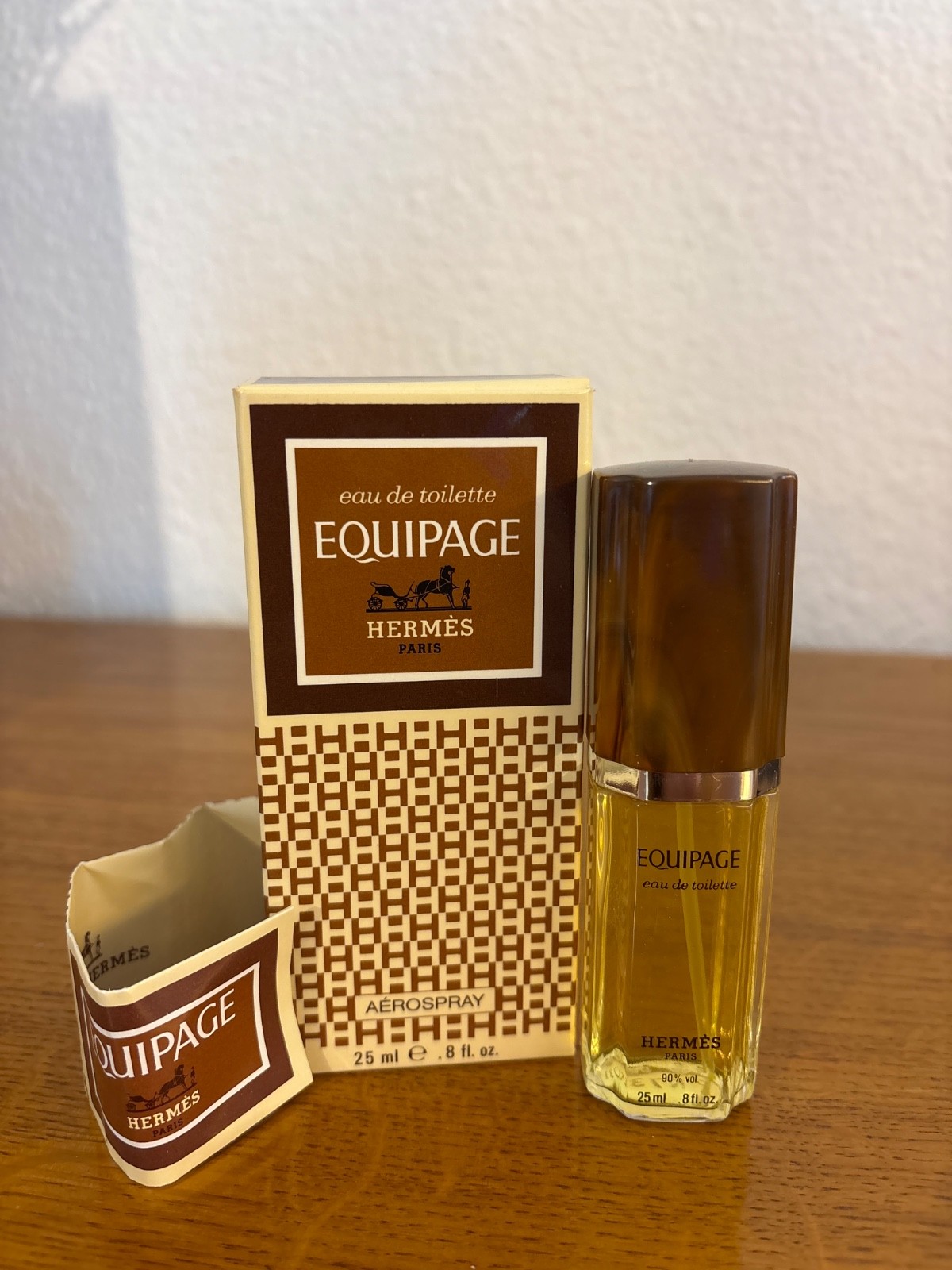 Equipage Hermès Eau de Toilette 1970 Edition Vintage Collector 25ml Paris Equipage Hermès Eau de Toilette 1970 Edition Vintage Collector 25ml Paris