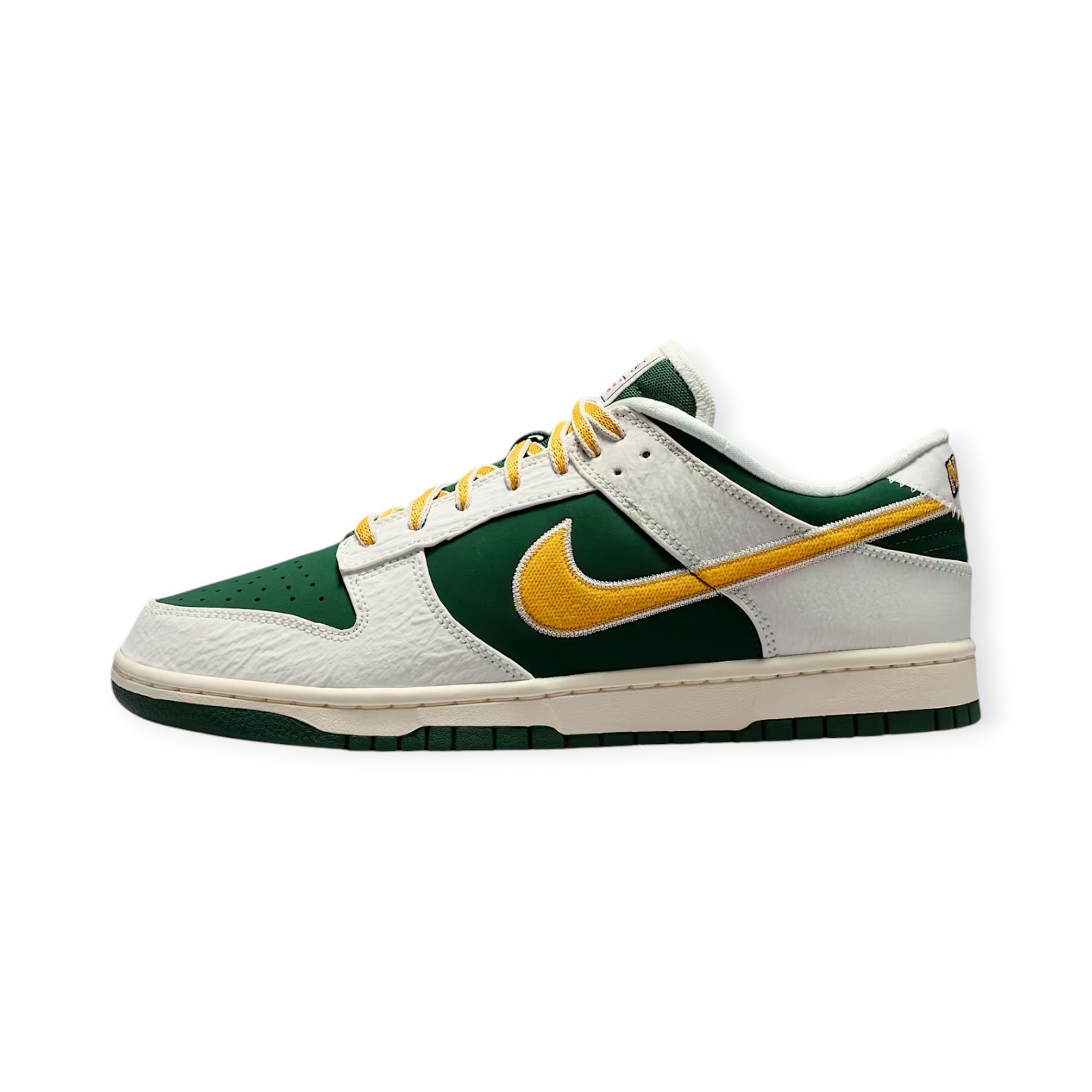 Nike Dunk Low Retro White Green Lifestyle Sneakers IM4413-100