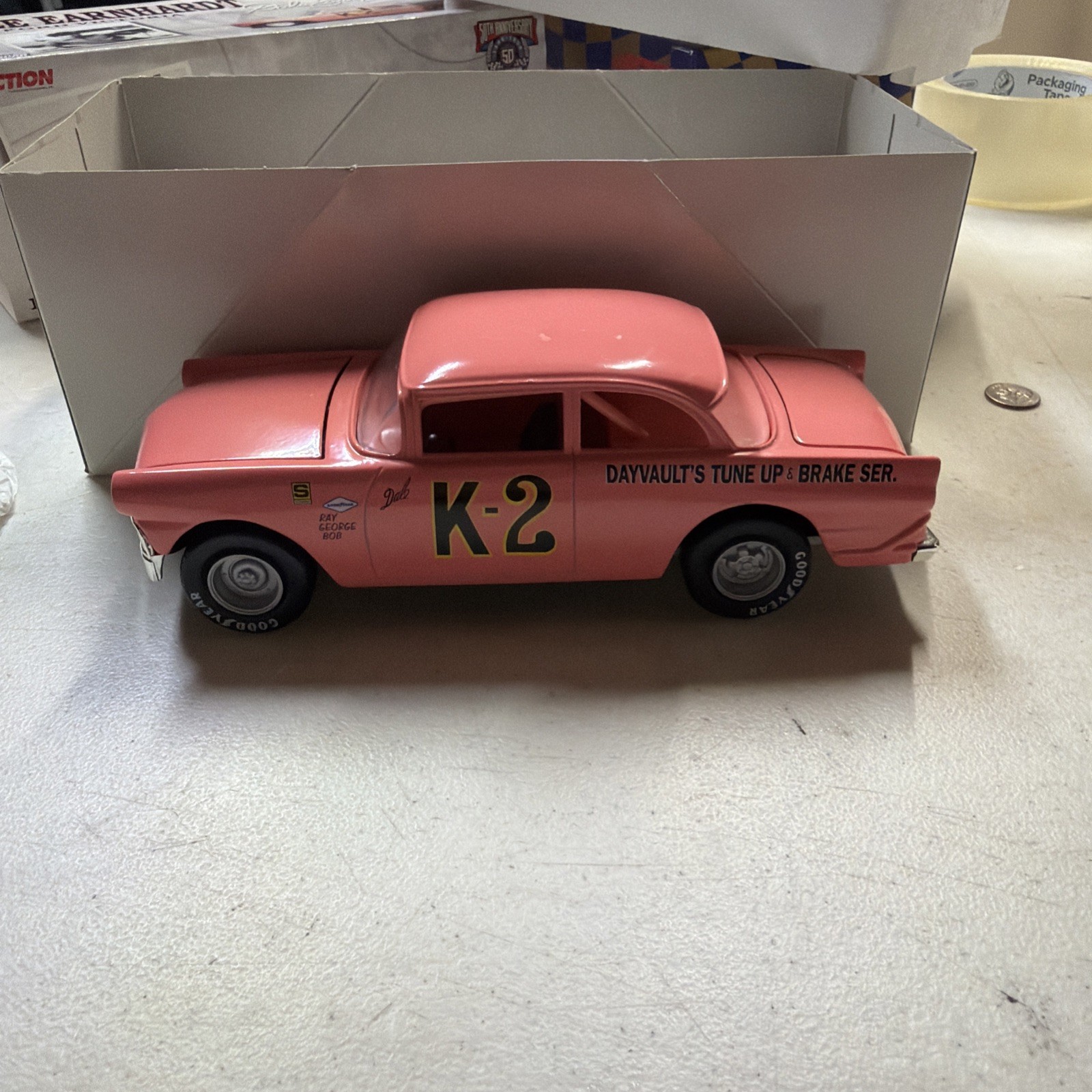 1956 Dale Earnhardt K2 Ford Victoria 1:24 Action NASCAR Diecast Stock Car 1956 Dale Earnhardt K2 Ford Victoria 1:24 Action NASCAR Diecast Stock Car