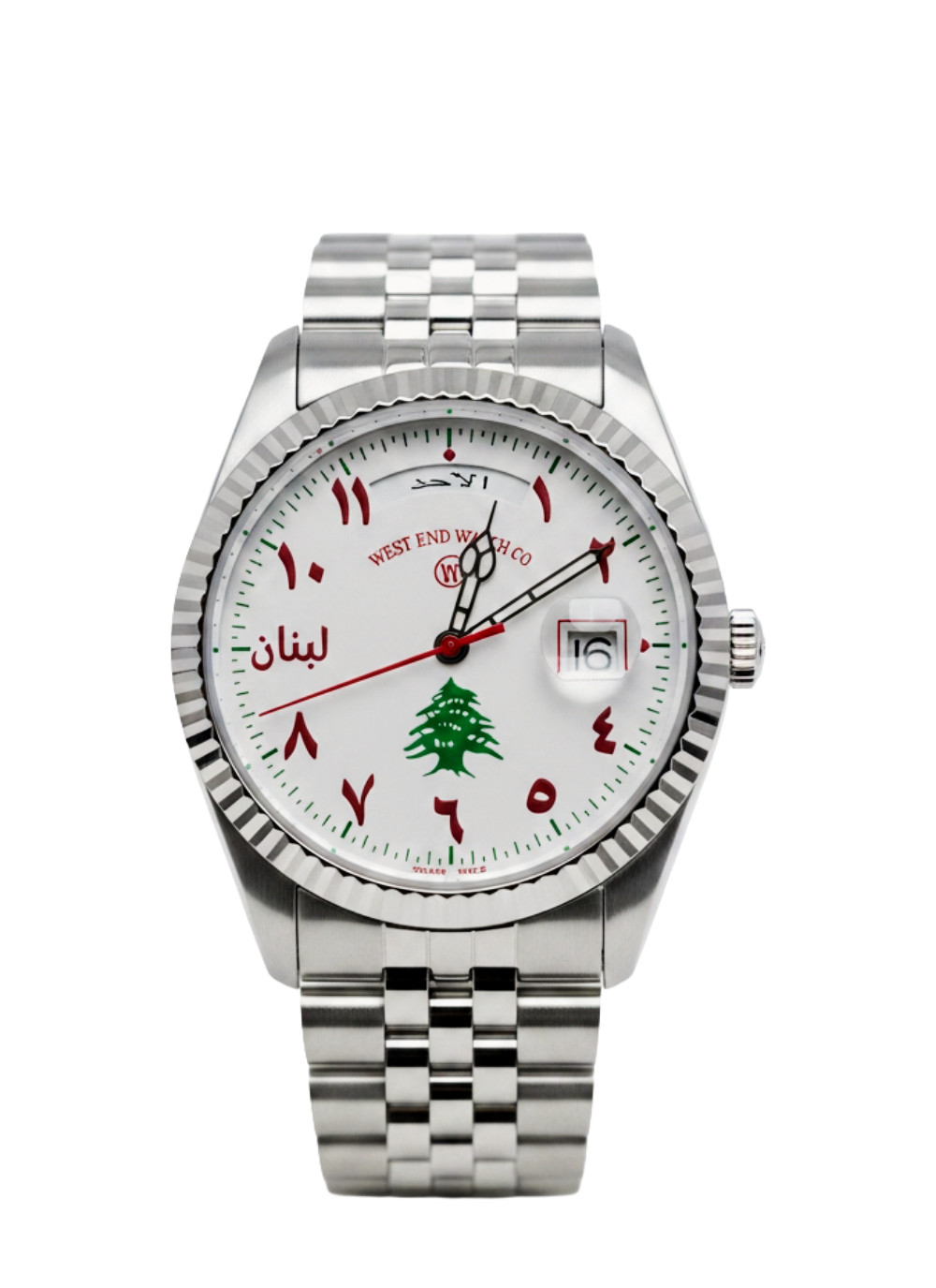 West End Watch Co Lebanon Edition – Swiss Made, Arabic Dial - Special Edition