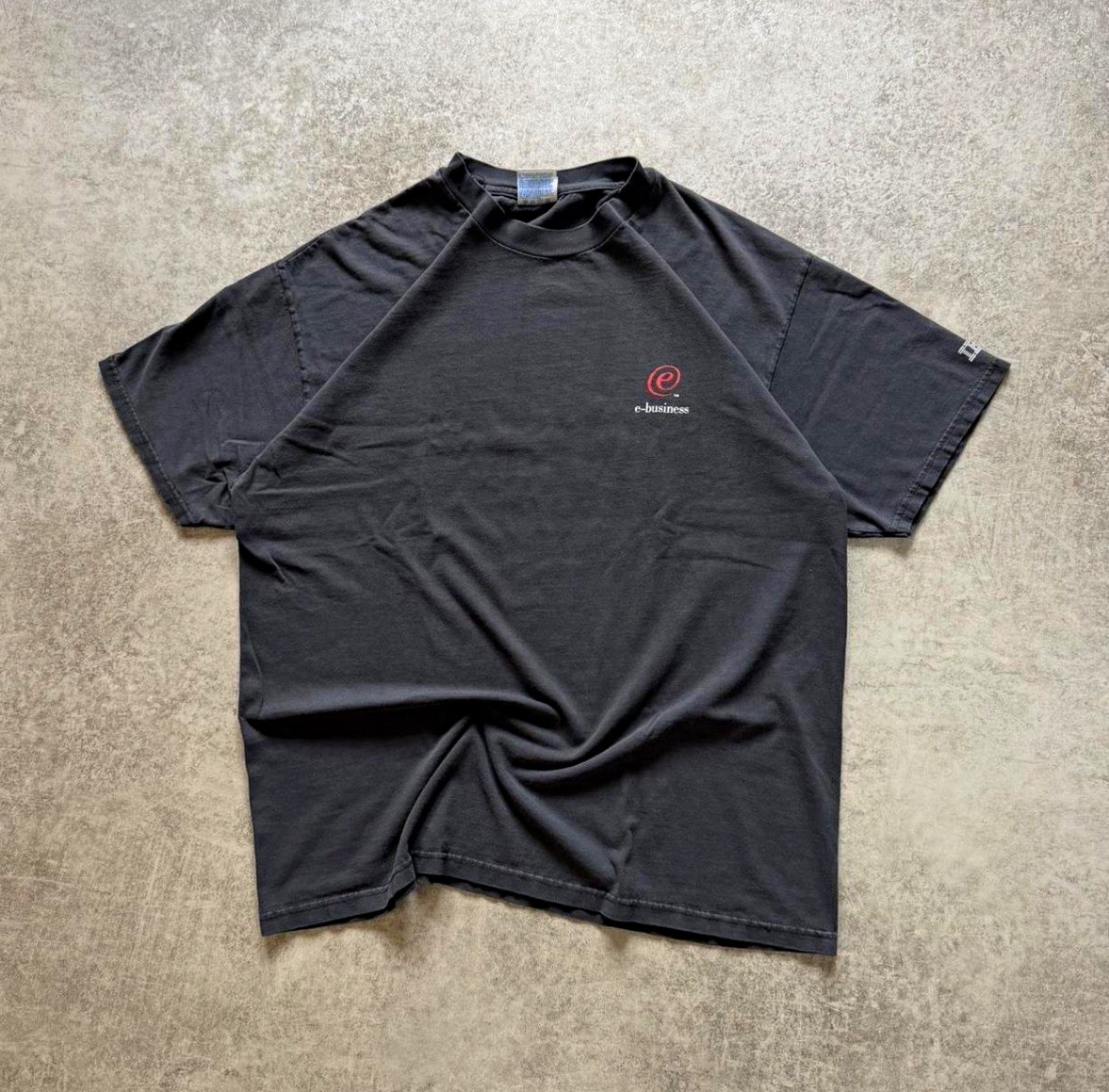 Vintage Faded E-Business IBM Tee Grail XL Vintage Faded E-Business IBM Tee Grail XL
