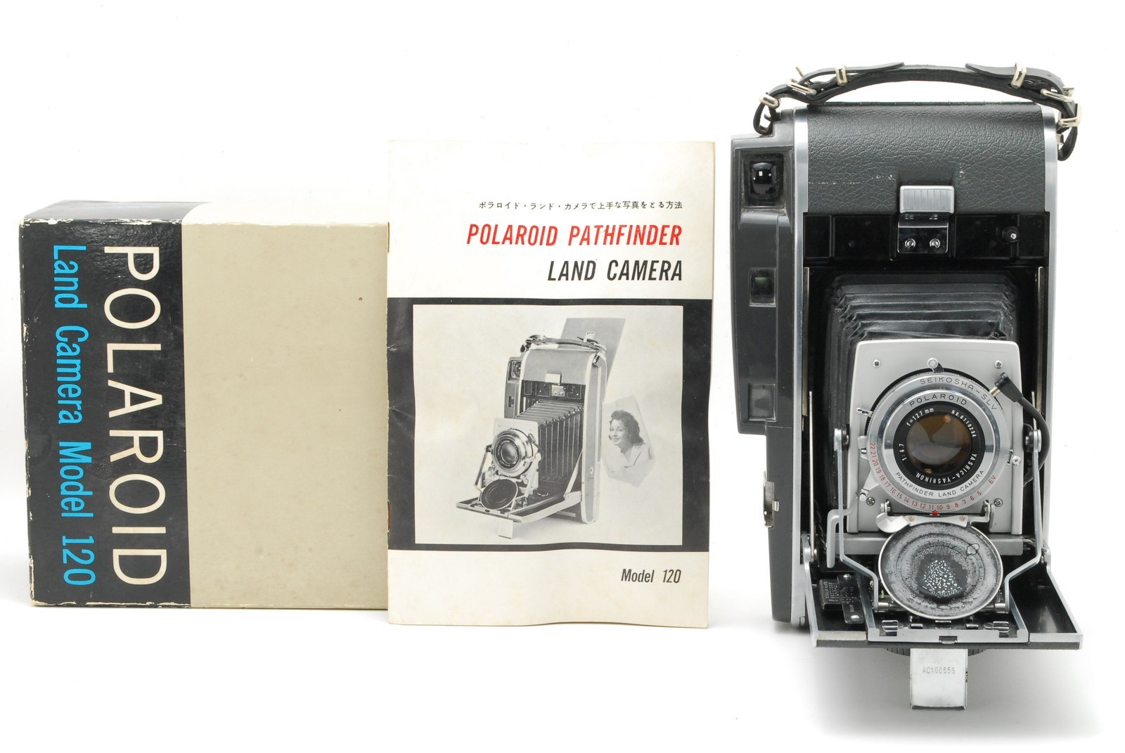 Rare[Excellent++++] Polaroid Land Camera Model120 PATHFINDER From Japan