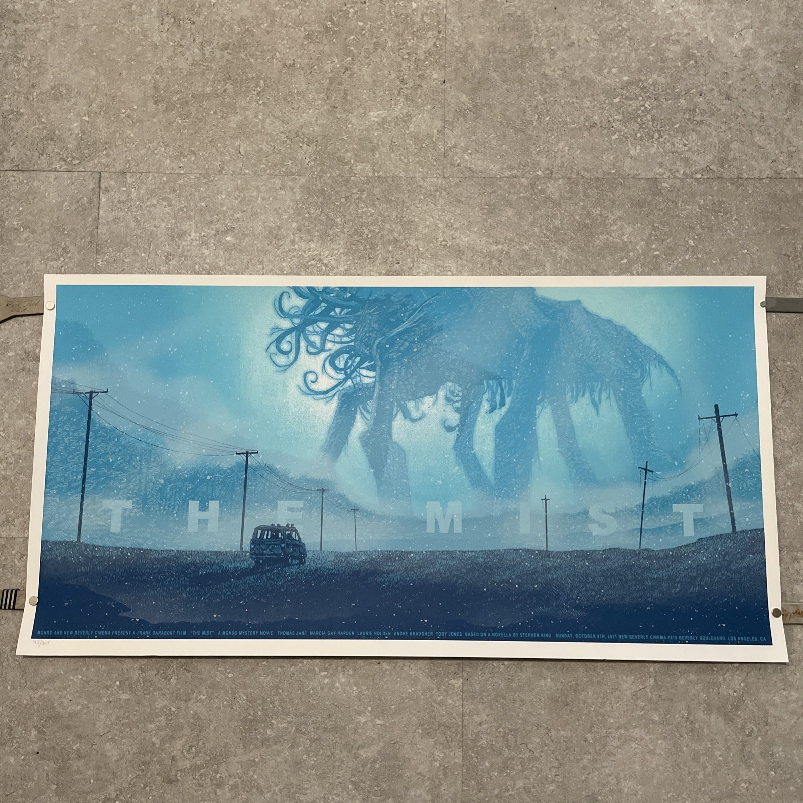 Mondo The Mist By Daniel Danger Stephen King limited Screenprint poster 172/245 Mondo The Mist By Daniel Danger Stephen King limited Screenprint poster 172/245