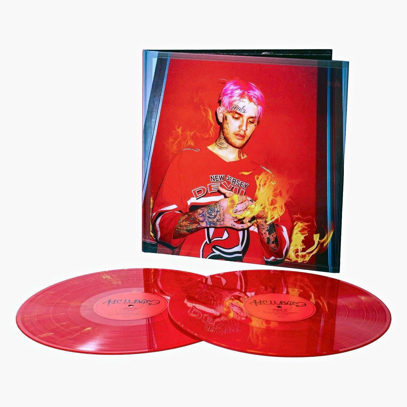 Lil Peep Hellboy PRESALE 10 Year Anniversary Vinyl (Limited Edition) GOLD RUBY Lil Peep Hellboy PRESALE 10 Year Anniversary Vinyl (Limited Edition) GOLD RUBY