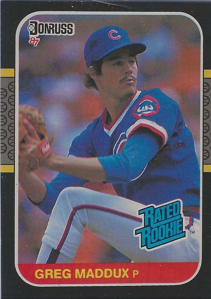 Gregg Maddux 1987 Donruss Rated Rookie # 36 Gregg Maddux 1987 Donruss Rated Rookie # 36