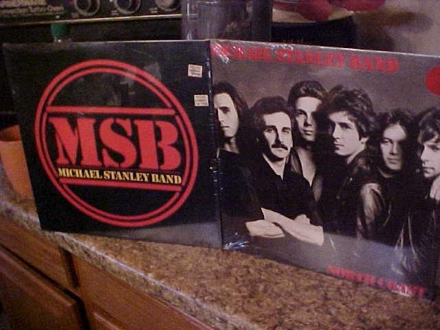 2 Vintage ~MICHAEL STANLEY BAND~ Vinyl LP LOT MSB & NORTH COAST Sealed