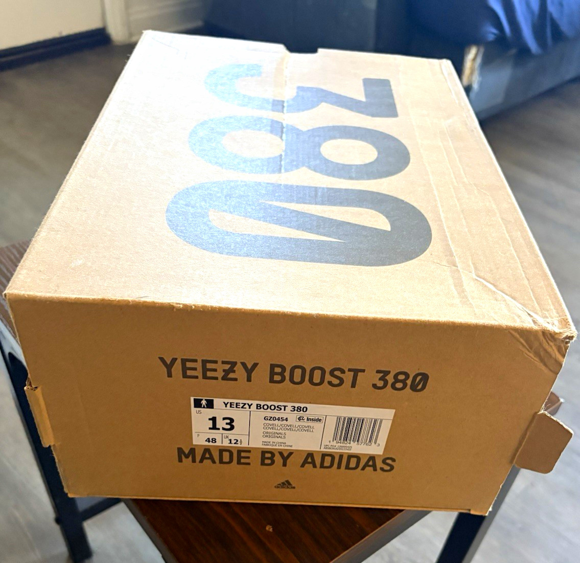 adidas Yeezy Boost 380 Covellite Blue/Gray Low Top Sneakers GZ0454 adidas Yeezy Boost 380 Covellite Blue/Gray Low Top Sneakers GZ0454