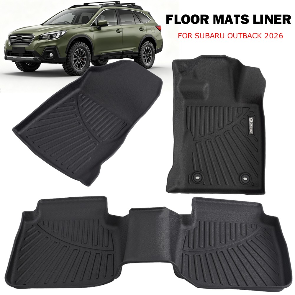 Floor Liner for 2026 Subaru Outback - 1st & 2nd Row Floor Mats All Weather